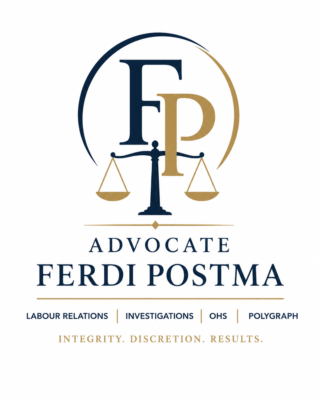 Advocate Ferdi Postma logo